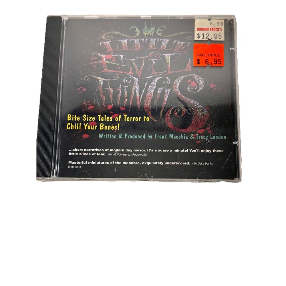 Little Evil Things CD 1997  Bite Size Tales Of Terror To Chill Your Bones Sealed